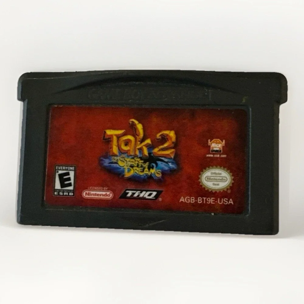 Tak 2 The Staff of Dreams (Nintendo Game Boy Advance GBA) Tested -
